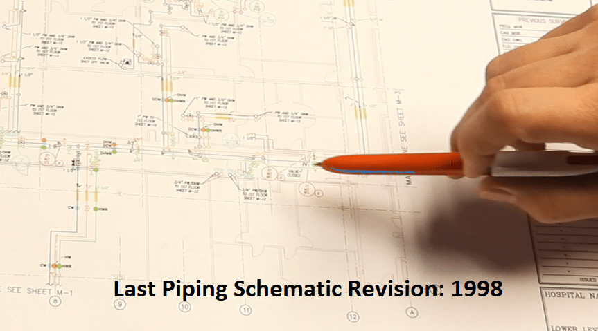 Outdated Piping Schematics can promote a false sense of security