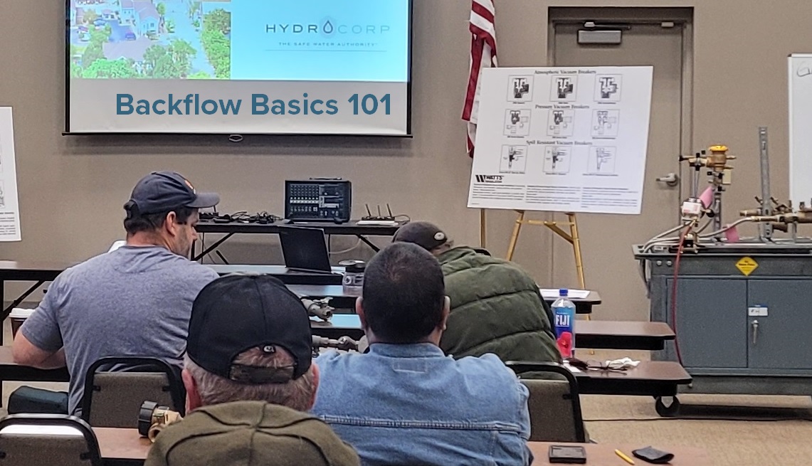backflow and cross-connection control classes help educate public water utility staff