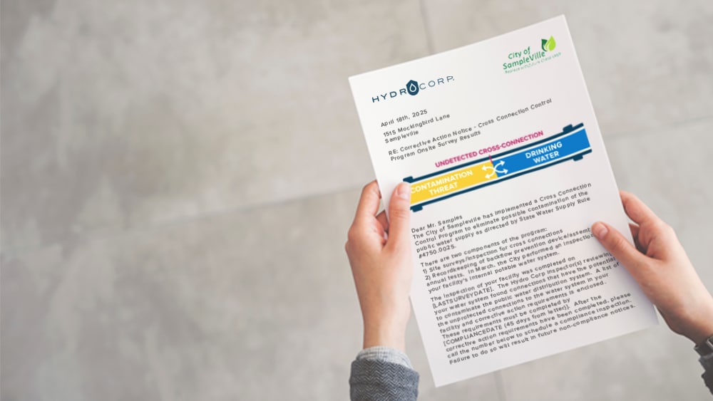 June Webinar photo - Communication, Compliance, & Consistency: Successfully Enforcing Your Cross-Connection Control Program | HydroCorp - HydroCorp