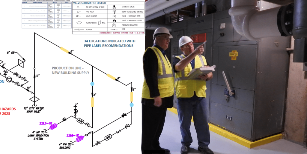 CAD-IND-Surveyor-Client-ISO-LEGEND - How Updating Your Piping Schematics Gives YOU a Strategic Advantage - HydroCorp - HydroCorp