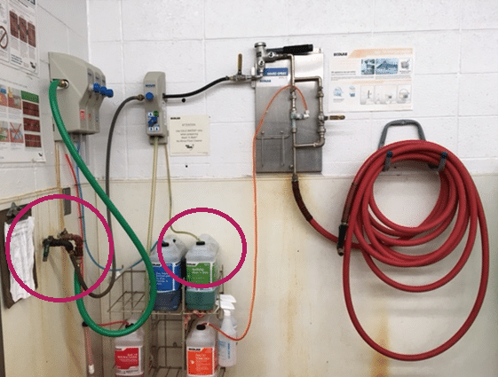 reoccurring cross connection example - HydroCorp reoccurring cross connection example - The Reoccurring Risk of Unprotected Cross-Connections - HydroCorp - HydroCorp